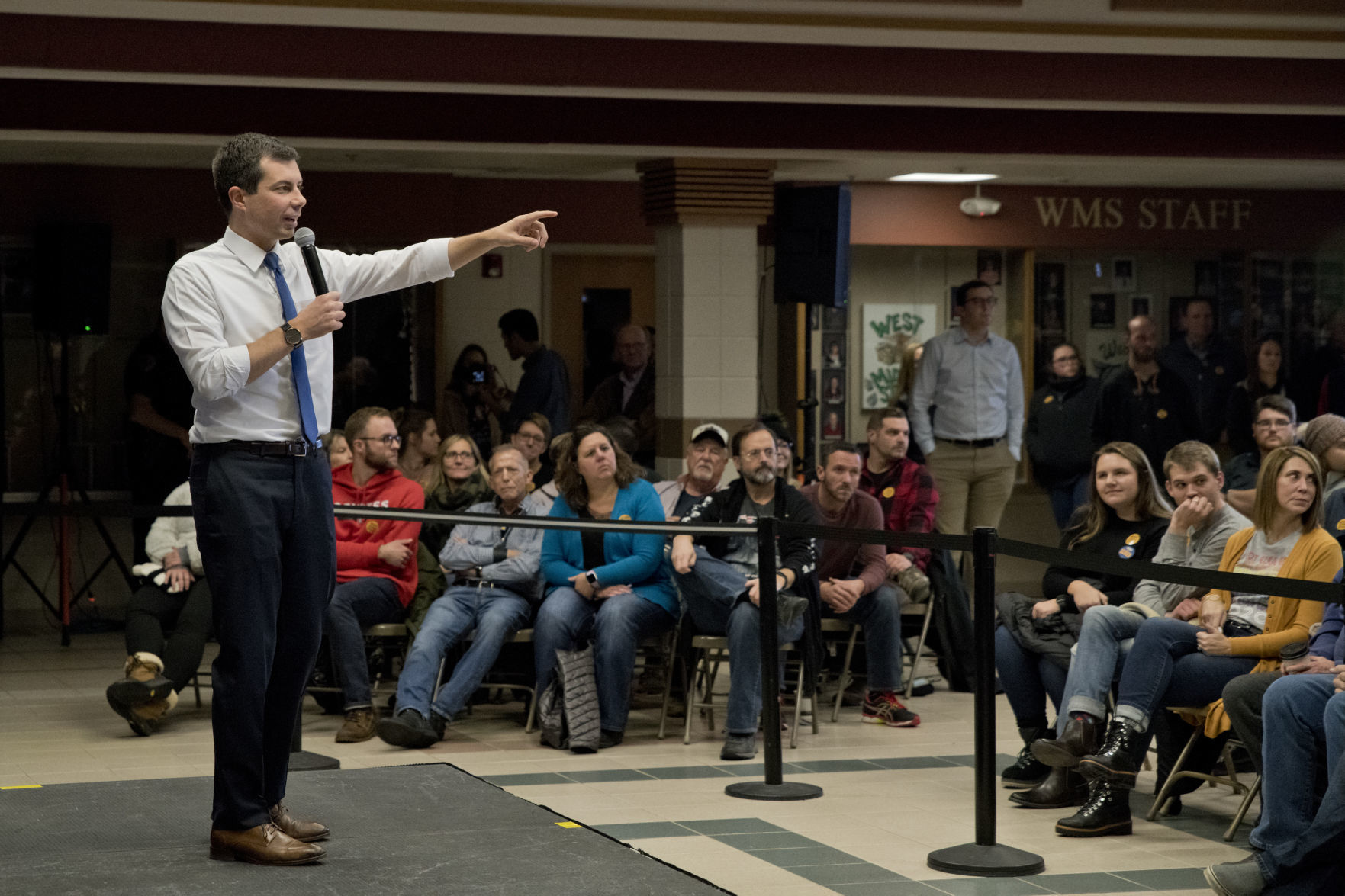 Mayor Pete Buttigieg speaks